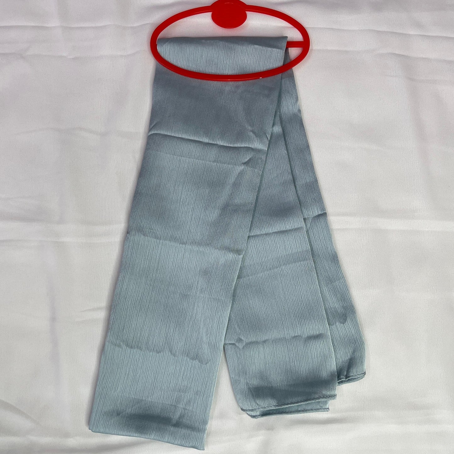 Smokey Grey Textured Hijab – Simple, Stylish & Comfortable Everyday Wear