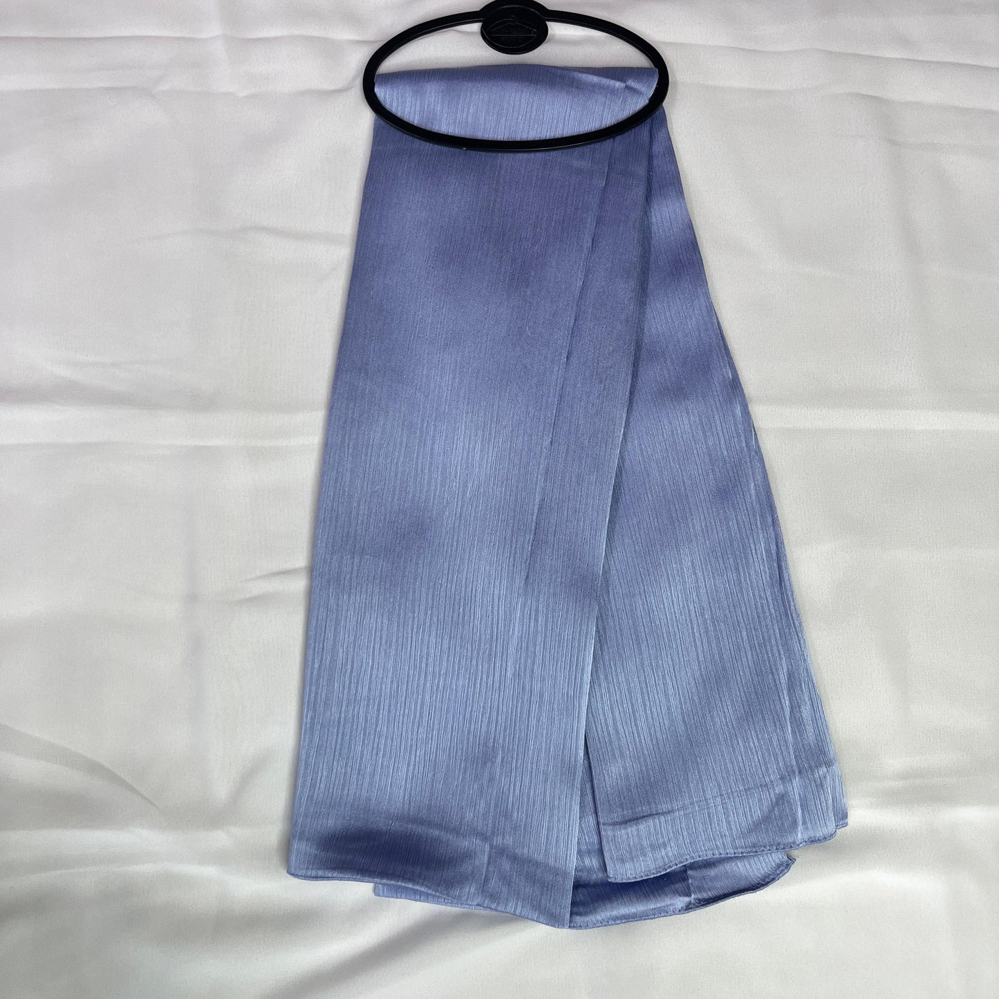 Smokey Grey Textured Hijab – Simple, Stylish & Comfortable Everyday Wear