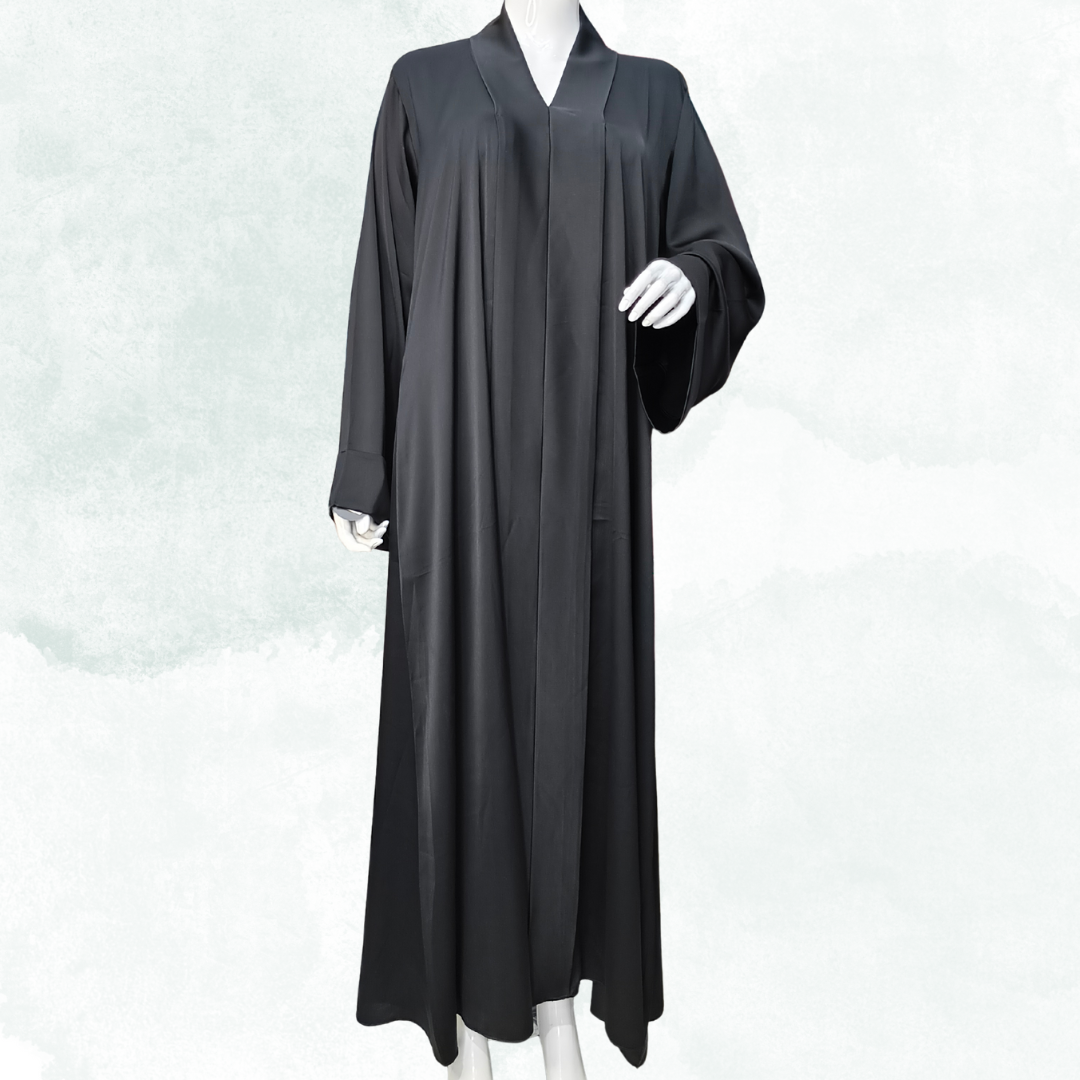 Premium Korean Nida Black Naqab – Free Size Soft & Breathable Face Veil | Naqab Always