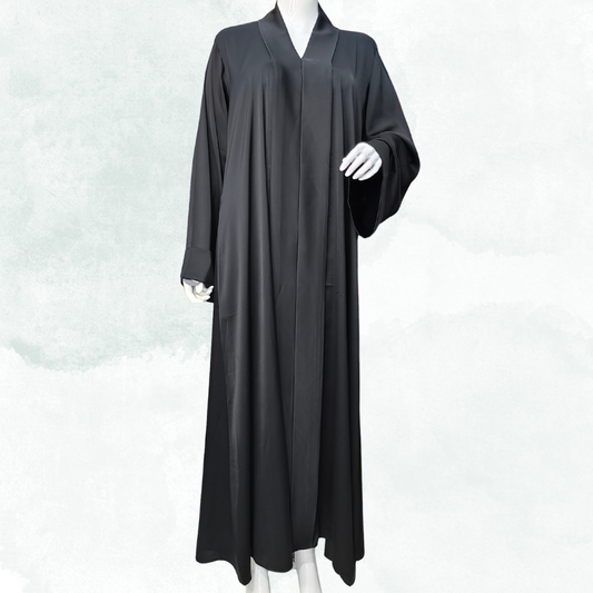 Premium Korean Nida Black Naqab – Free Size Soft & Breathable Face Veil | Naqab Always