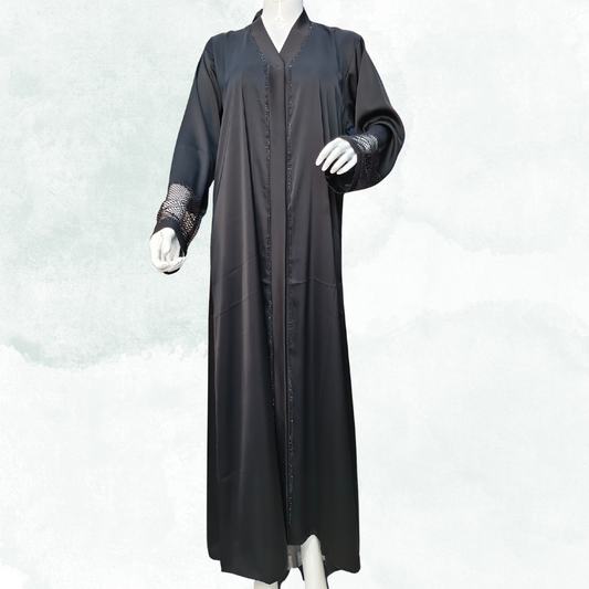 Premium Imported Dubai Black Naqab – Free Size Soft & Breathable Face Veil | Naqab Always