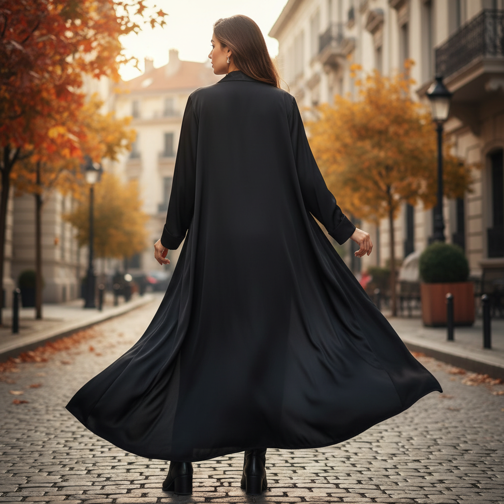 Premium Korean Nida Black Naqab – Free Size Soft & Breathable Face Veil | Naqab Always